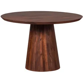 Woood Esstisch Limit aus Mangoholz, runde Form, H 76 cm x Ø 130 cm