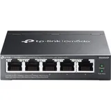 TP-Link Omada ES205G Managed Gigabit Ethernet (10/100/1000) Power over Ethernet (PoE) Schwarz - Schwarz