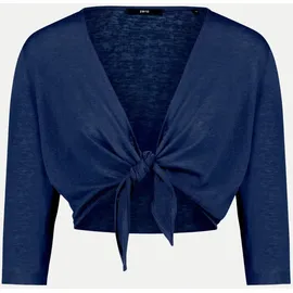 Zero Bolero mit 3/4 Arm zum Binden Blau 36