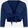 Zero Bolero mit 3/4 Arm zum Binden Blau 36