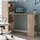 FineBuy Schreibtisch Sonoma Grau