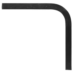 Untergurt-Bogen 90° / Material: 25x8 mm / glatt / Stahl (Roh) S235JR