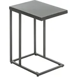Dehner Beistelltisch Noah, ca. 56 x 43 x 30.5 cm, Metall, grau