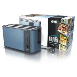 Arendo Langschlitz-Toaster Blau