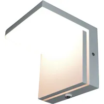 Nowa Außenwandleuchte Fassadenlampe LED Wandlampe Haustürleuchte weiß H 14,5 cm