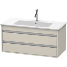 Duravit Waschtischunterschrank 2 Auszüge 100 x 48 x 47,5 cm Taupe Matt