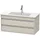 Duravit Waschtischunterschrank 2 Auszüge 100 x 48 x 47,5 cm Taupe Matt