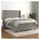 vidaXL Boxspringbett mit Matratze Hellgrau 140x200 cm Samt