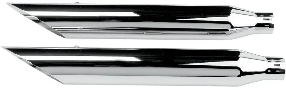 Khrome Werks 3 ́ ́ Hp-plus Slash Cut Harley Davidson Flstc 1584 Heritage Softail Classic Ref:202350 Nicht Homologierter Slip-on-schalldämpfer - Chrome - Not Homologated