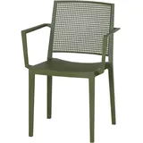 Siena Garden Urban Lights Stapelsessel 56 x 57 x 80 cm olive
