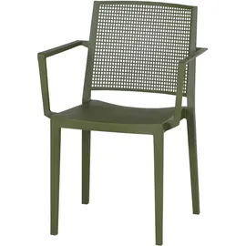 Siena Garden Urban Lights Stapelsessel 56 x 57 x 80 cm olive