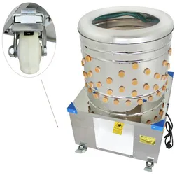 Beeketal Geflügelrupfmaschine Rupfmaschine Nassrupfmaschine für Hühner u. Enten - BRM1600