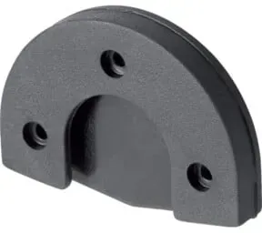Geberit Schalldämmunterlage z Winkel 90Gr. 1, sw, EPDM, m IG Rp 1/2