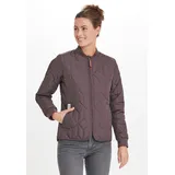 Weather Report Outdoorjacke Piper mit elastischen Bündchen braun 46