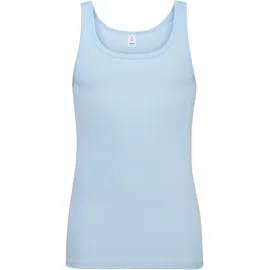 CALIDA Twisted Cotton Unterhemd Herren eisblau 46-48