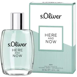 s.Oliver Here And Now Men Eau de Toilette 30 ml Herren 