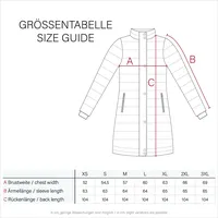 Marikoo Funktionsmantel Benikoo beige / schwarz XXL
