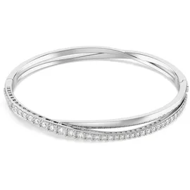 Swarovski Hyperbola Armreif, Weiss, 5565210, Größe M
