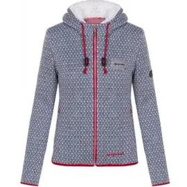 Almgwand Münsterhöhe Jacke Dunkelblau/Beige 38
