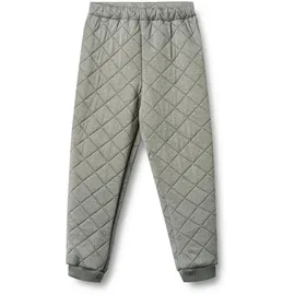 Wheat "WHEAT Thermo Pants Alex", Jungen, Gr. 110, Normalgrößen, thunder melange, 100% Polyester (Recycelt), unifarben, normal, Hosen Stoffhose