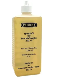 Prebena Spezialöl für Druckluftnagler 1/2 Ltr.