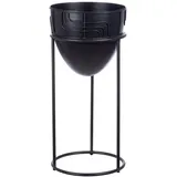 Gilde Labyrinth 24 x 50 x 24 cm Schwarz