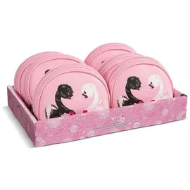 NICI Mäppchen Love Schwan mit Schlüsselring, Green
