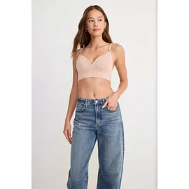 Jockey Seamfree Comfort Bralette Beige S