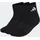 adidas Thin&Light Sportswear Knöchelsocken 3er Pack Black/White 43-45