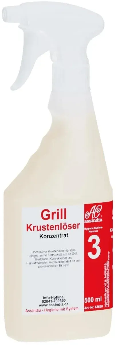 Assindia Grillreiniger bei Eingebranntem und Fett