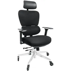 CLOUVOU ProSeat, ergonomischer Bürostuhl, thermoregulative Materialien, 4D-Armlehnen, 3D-Kopfstütze, BladeWheels