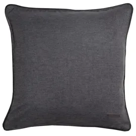 Esprit Kissenbezug Harp 38 x cm Polyester Grau Dunkelgrau