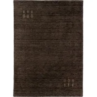 TEPGO Gabbeh-Teppich Tashi braun 90 cm x 160 cm