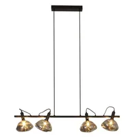 ECO-Light BEUEL 9530-S4 NERO Pendelleuchte E14 Schwarz