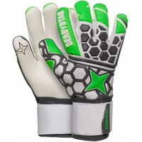 Derbystar APS Hexagrip Pro II Torwarthandschuhe inkl. Tasche grün/grau/weiß