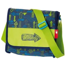Sigikid Kinder-Tasche Umhängetasche Arrows in Blau/Grün | Gr.: onesize