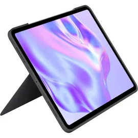 Logitech Combo Touch Tastatur und Foliohülle für Apple iPad Pro 11" Grau