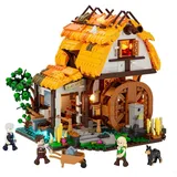 funwhole / lumibricks Mittelalterliche Wassermühle Konstruktionsspielzeug