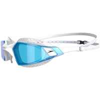Speedo Unisex Erwachsene Aquapulse Pro Schwimmbrille, Pool/Weiß/Blau, Einheitsgröße