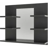 Vicco Spiegelschrank, Wilbur, mit Regalen,