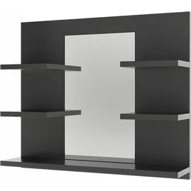 Vicco Spiegelschrank, Wilbur, mit Regalen,