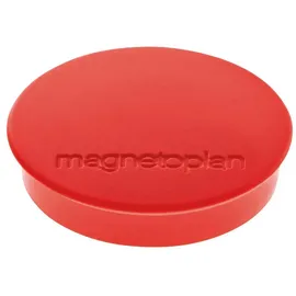 Magnetoplan Magnet D30mm VE10 Haftkraft 700 g rot