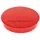 Magnetoplan Magnet D30mm VE10 Haftkraft 700 g rot