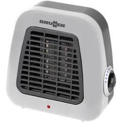 BRUNNER Heizlüfter Keramik Kero Thermostat Camping Energiesparend Leise 500 W