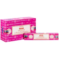 Saraswati Räucherstäbchen Satya Sai Baba "Rose" Incense 15gr.