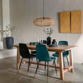 Atmosphera Esstisch Jiling Mahagoni - L.180 cm Atmosphera créateur d'intérieur