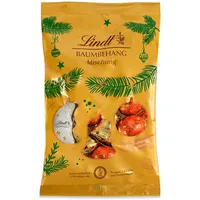 Lindt Schokolade weihnachtliche Mischung | 2 x 200 g Beutel | 4 köstliche Sorten: LINDOR, Nougat, Cresta und Marzipan mit feinster Vollmilchschokolade | Schokoladen-Geschenk zu Weihnachten