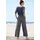 VIVANCE Palazzohose Schlupfhose Blau 44