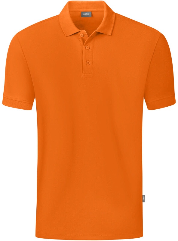 JAKO Organic Poloshirt orange 152