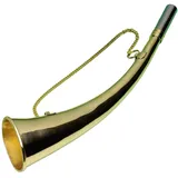 Fritzmann Signal- und Jagdhorn aus Messing (Blank/25 cm)